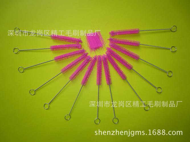 环保尼龙毛刷与粉红色试管刷——化验室实验室的理想清洁搭档